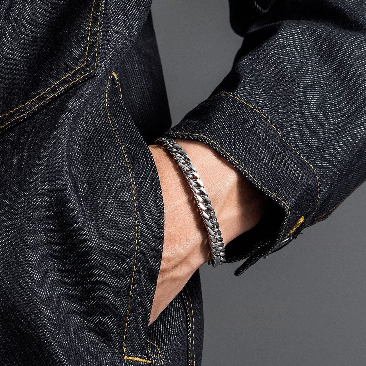 Bracciale cubano uomo - My kingdom