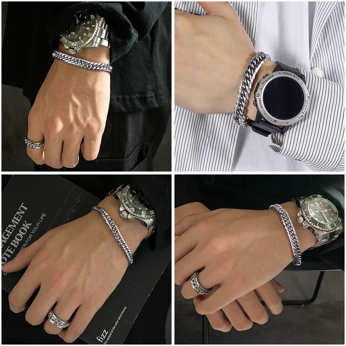 Bracciale cubano uomo - My kingdom