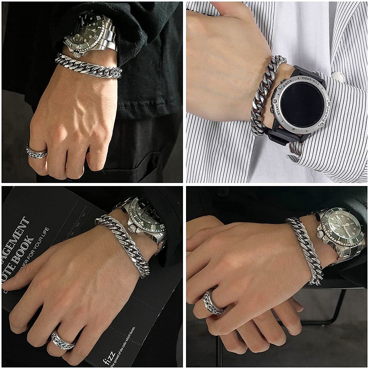 Bracciale cubano uomo - My kingdom