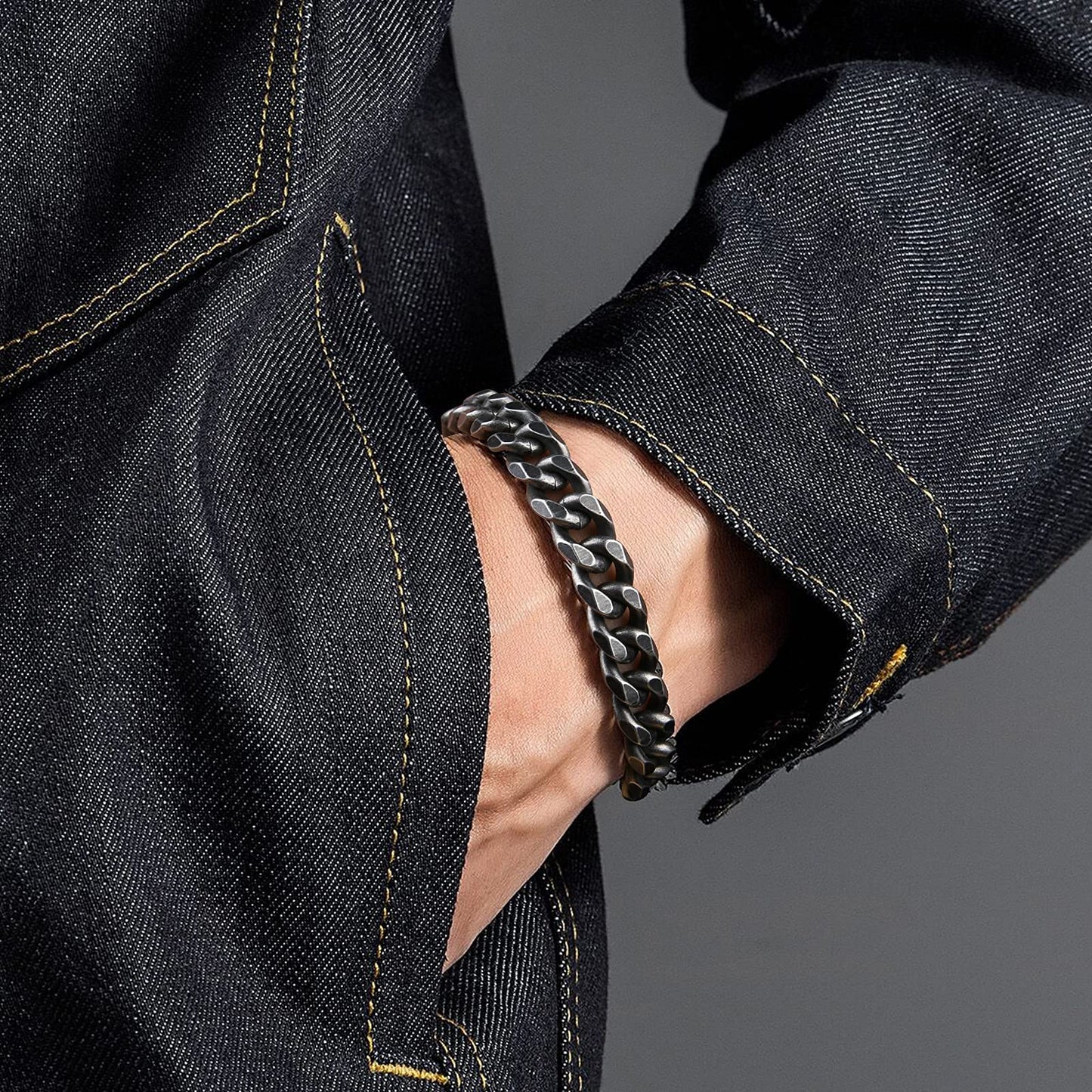 Bracciale cubano uomo - My kingdom