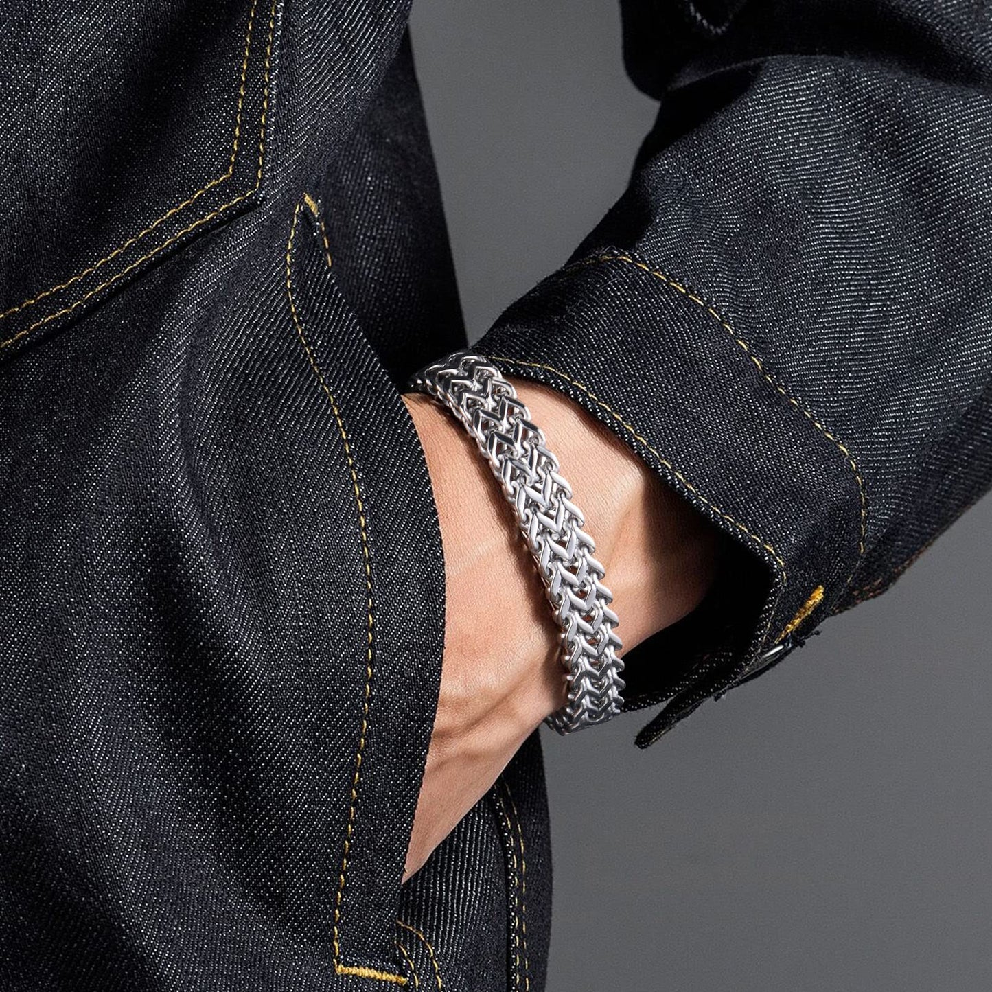 Bracciale cubano uomo - My kingdom
