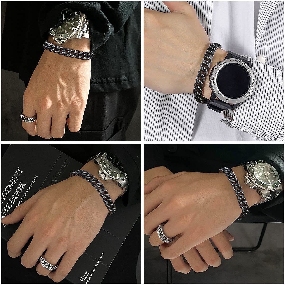 Bracciale cubano uomo - My kingdom
