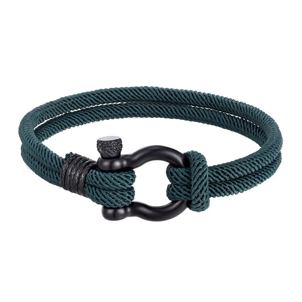 Bracciale minimalista in corda nautica - My kingdom
