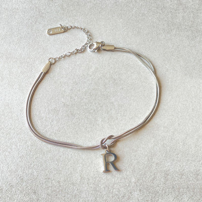 Bracciale con nodo d'amore e lettere - My kingdom