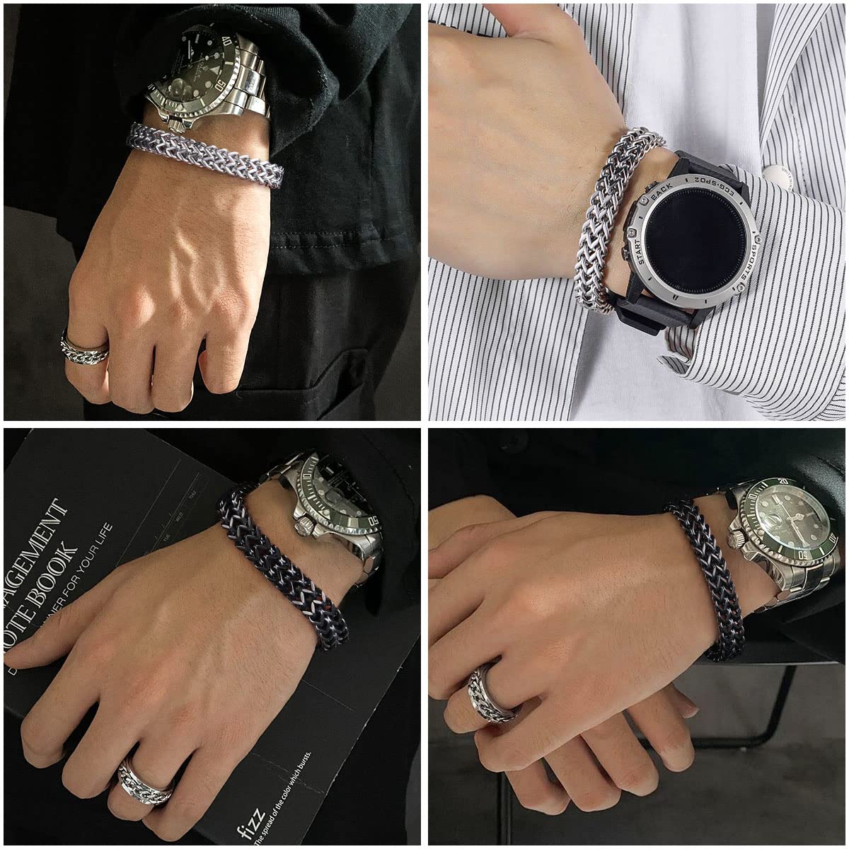 Bracciale cubano uomo - My kingdom