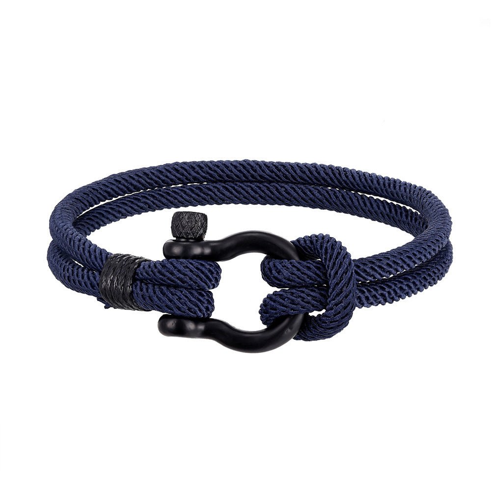 Bracciale minimalista in corda nautica - My kingdom