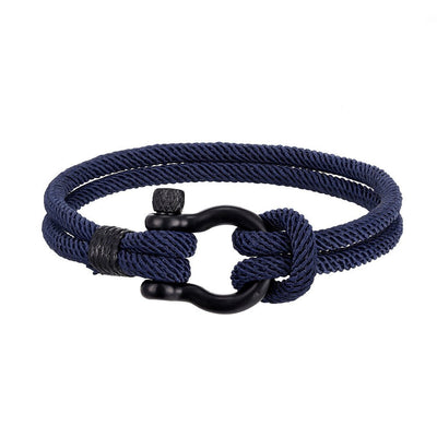 Bracciale minimalista in corda nautica - My kingdom