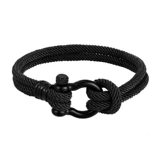 Bracciale minimalista in corda nautica - My kingdom